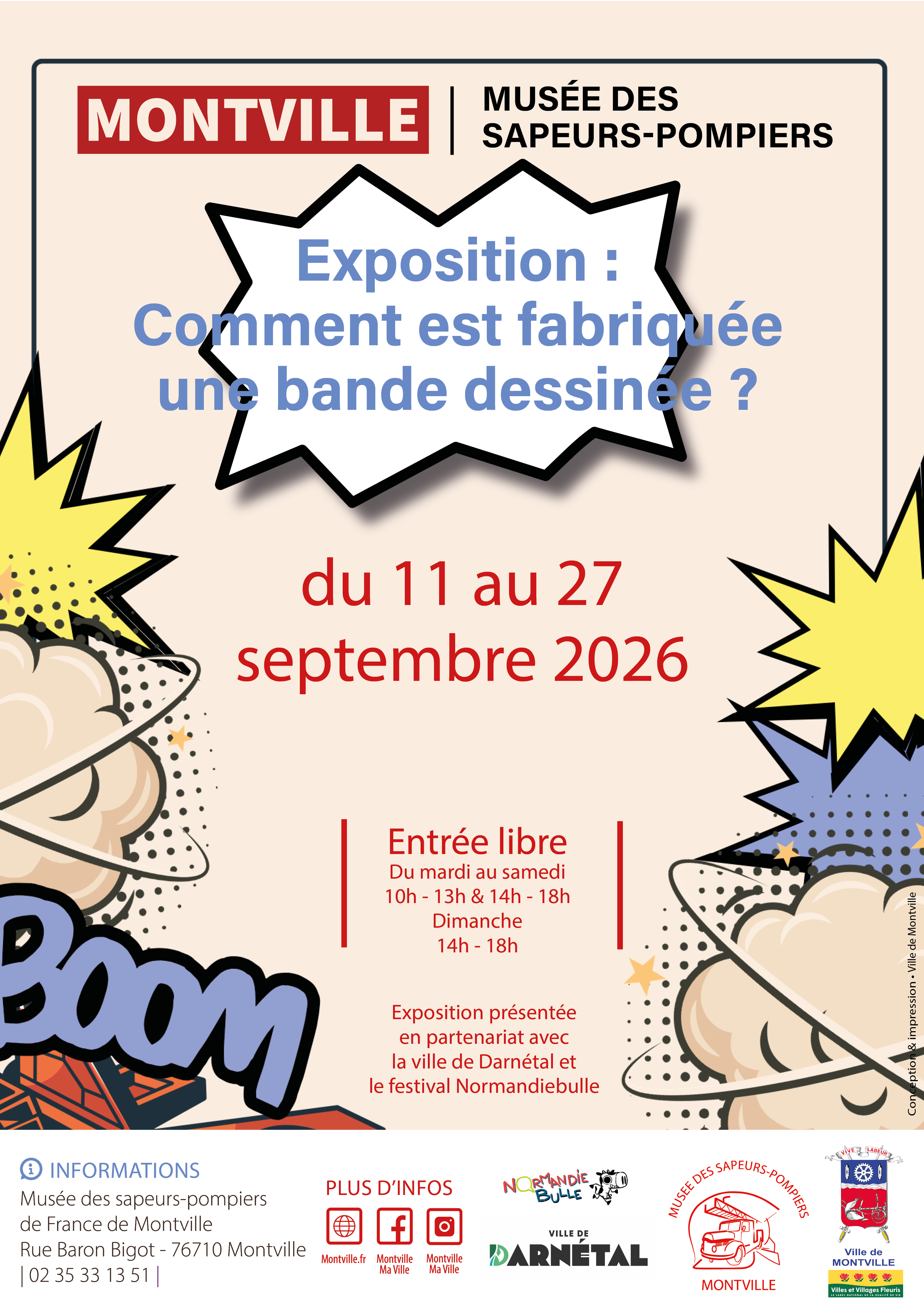 Exposition - Comment est fabtiquée une bande dessinée