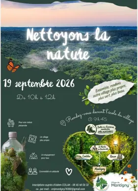 Nettoyons la Nature à Montigny 