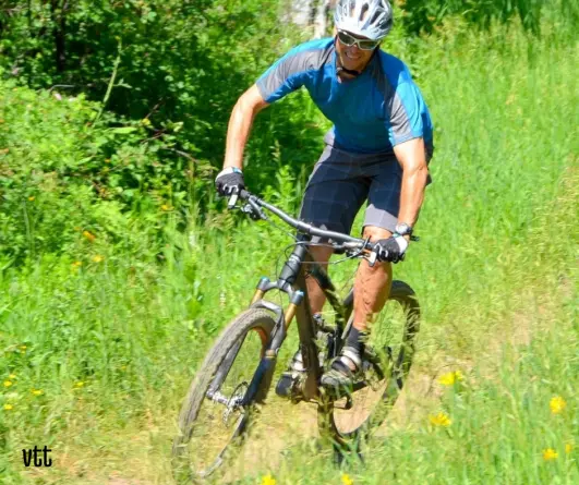 Vélo tout terrain en Normandie Caux Vexin