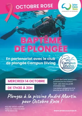 [Octobre Rose] Stage de plongée