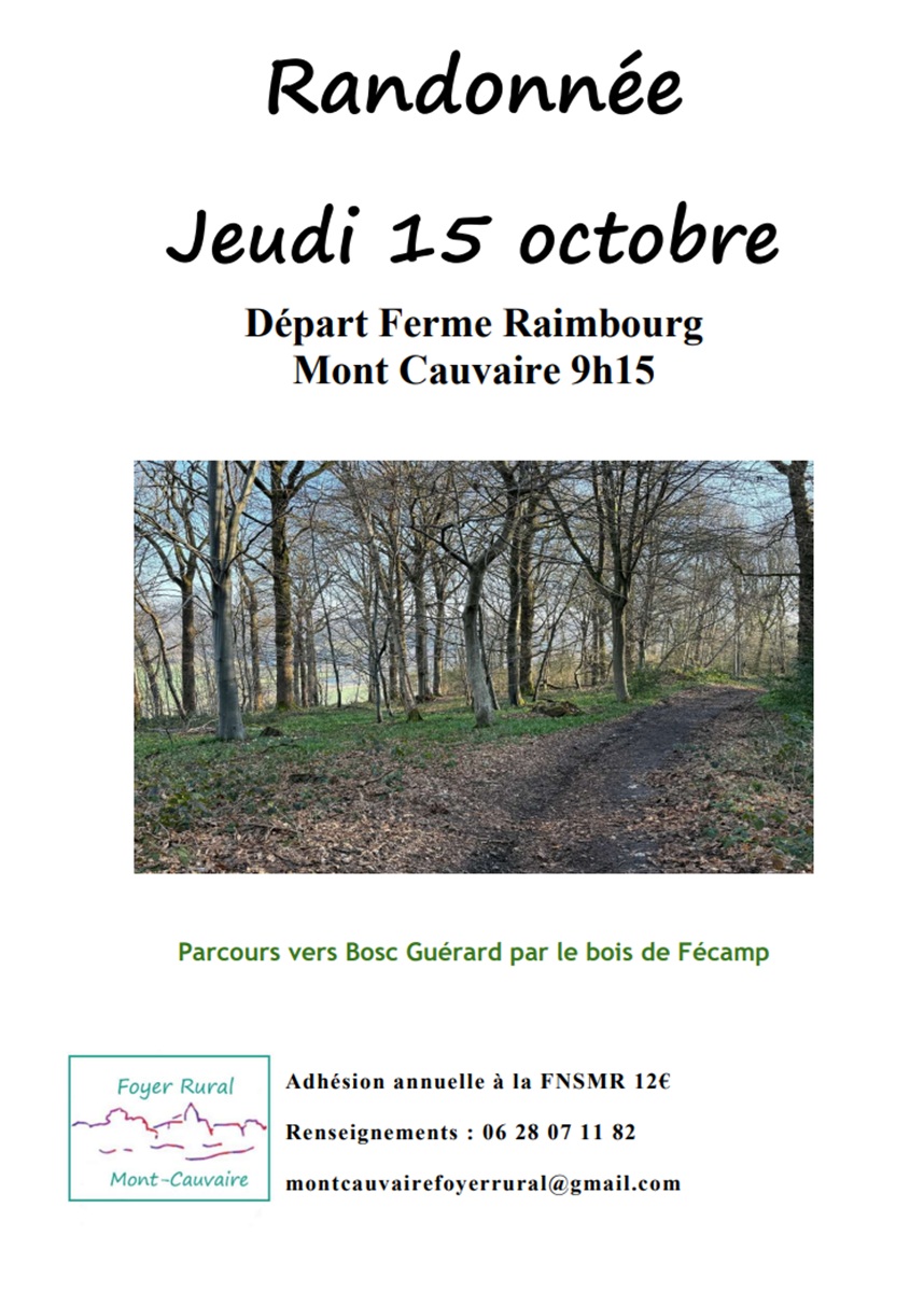 Randonnée Mont-Cauvaire