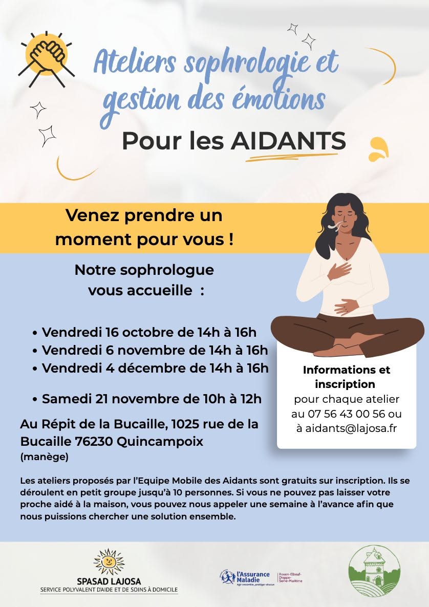 Ateliers sophrologie et gestion des émotions