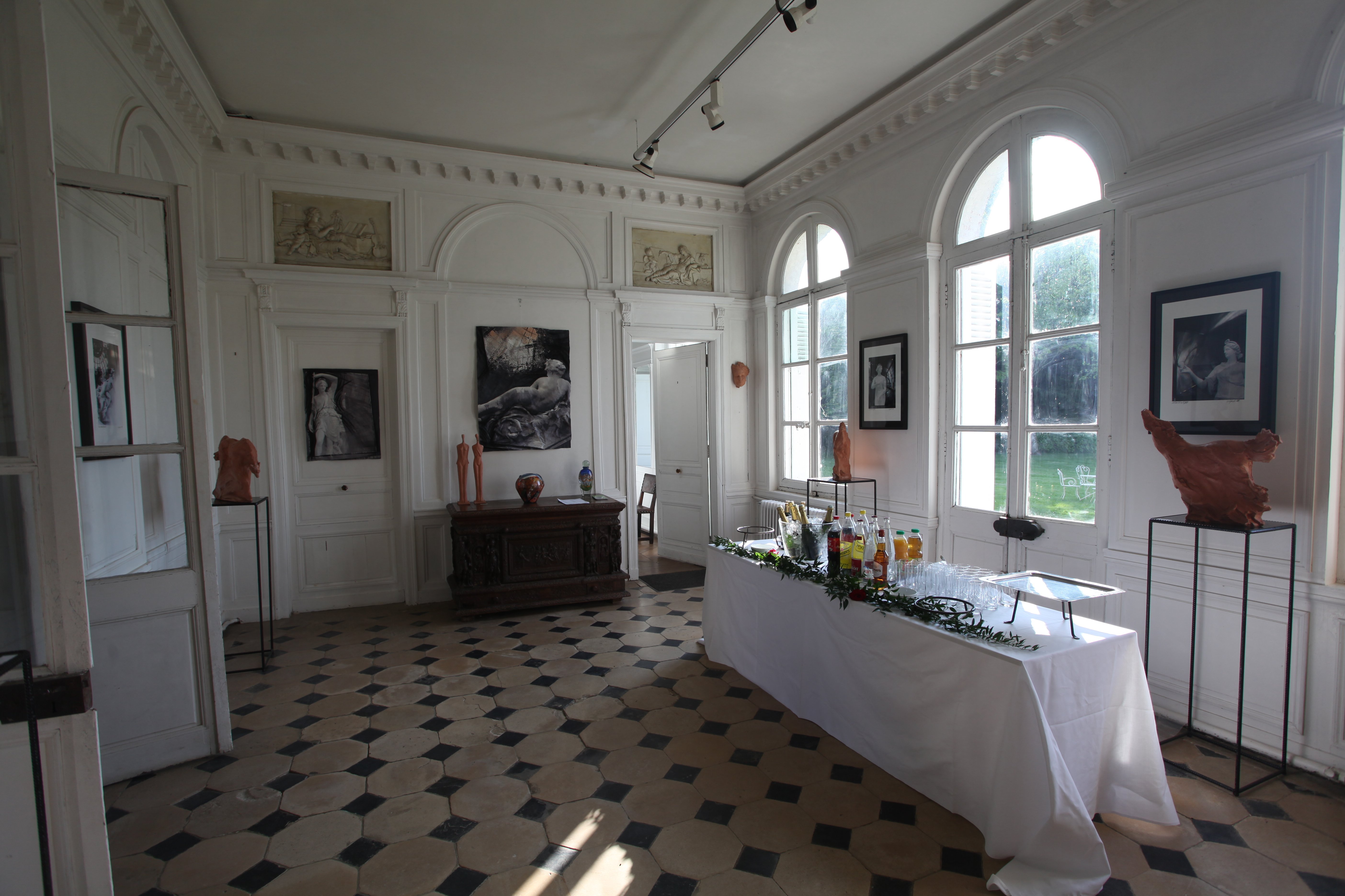 Salle de réception Le Jardin des sculptures, Château de Bois-Guilbert
