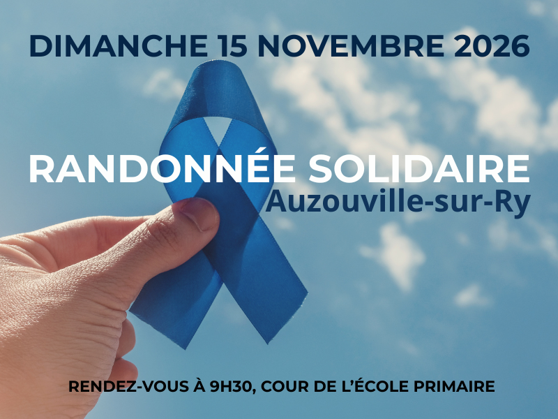 Randonnée solidaire Novembre Bleu