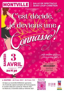 Théâtre "C'est décidé, je deviens une connasse !"