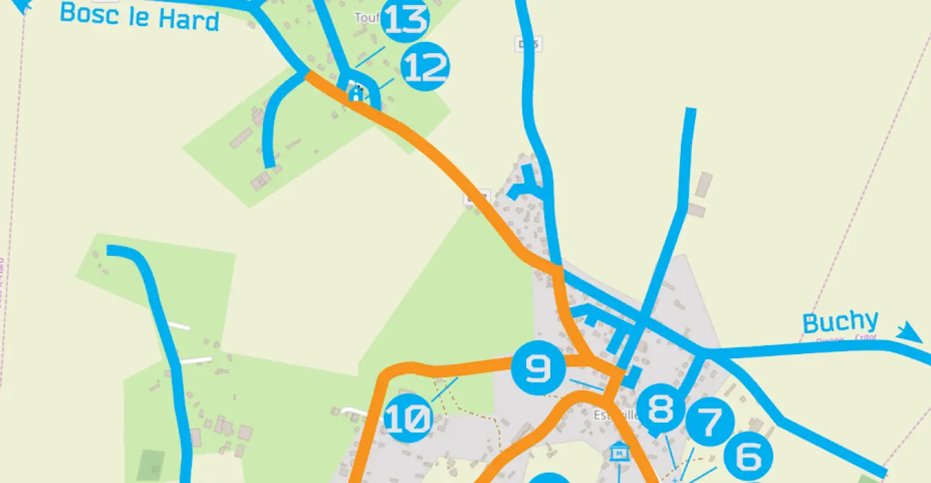 Parcours numérique histoire et patrimoine  -  Esteville
