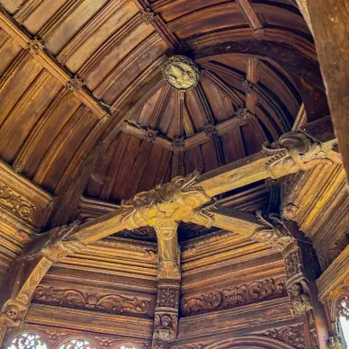 Le Porche de l'Église Saint-Sulpice