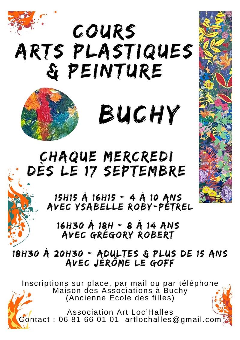 Cours art plastiques et peinture