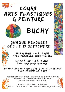 Cours art plastiques et peinture
