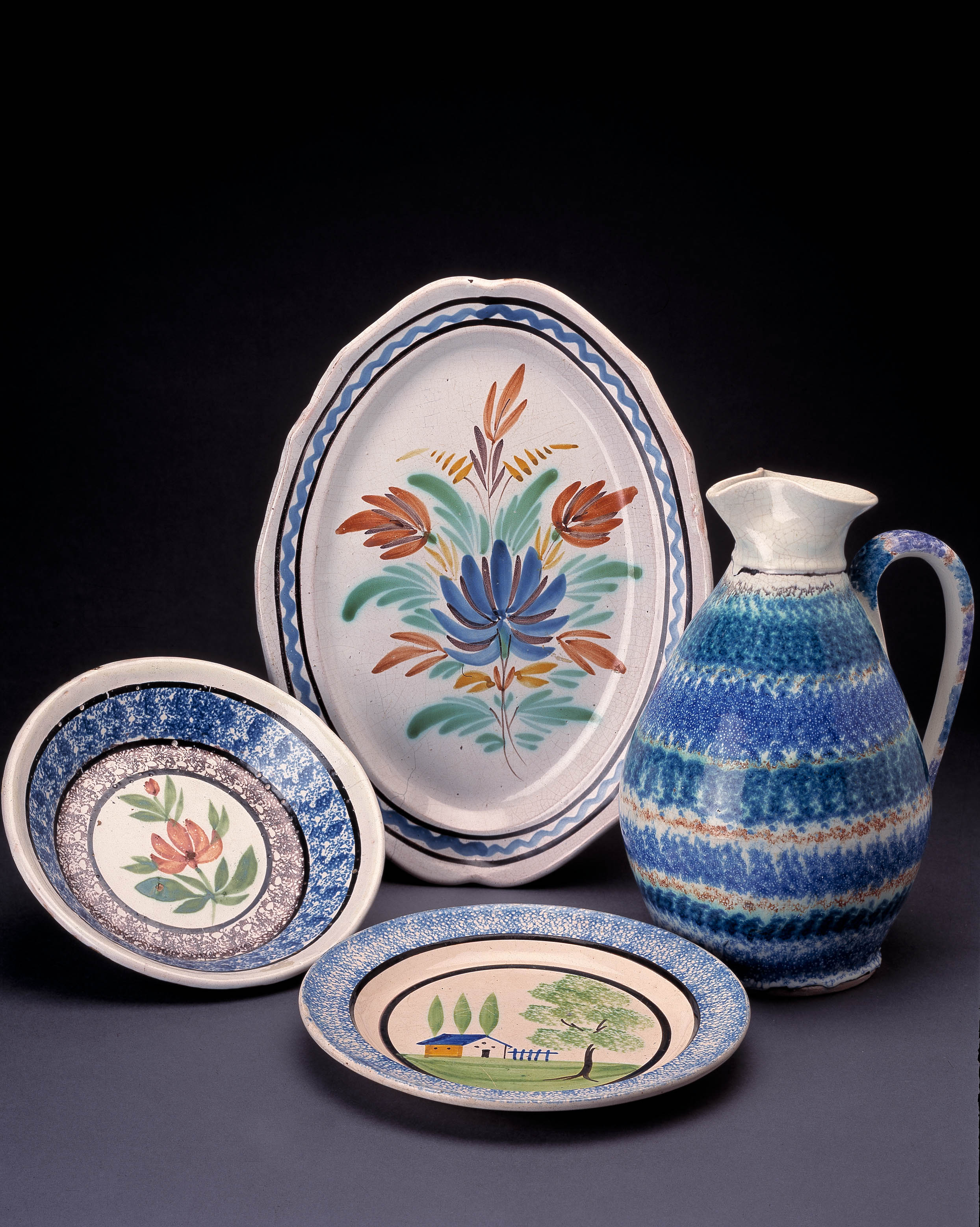 Vitrines d'actualité - A la table des faienciers