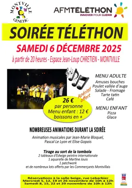 Soirée Téléthon