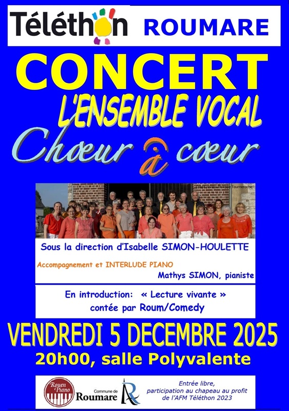 [Téléthon] Concert "Choeur à Choeur"