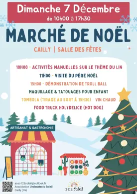 Marché de Noël de Cailly par 123 Soleil