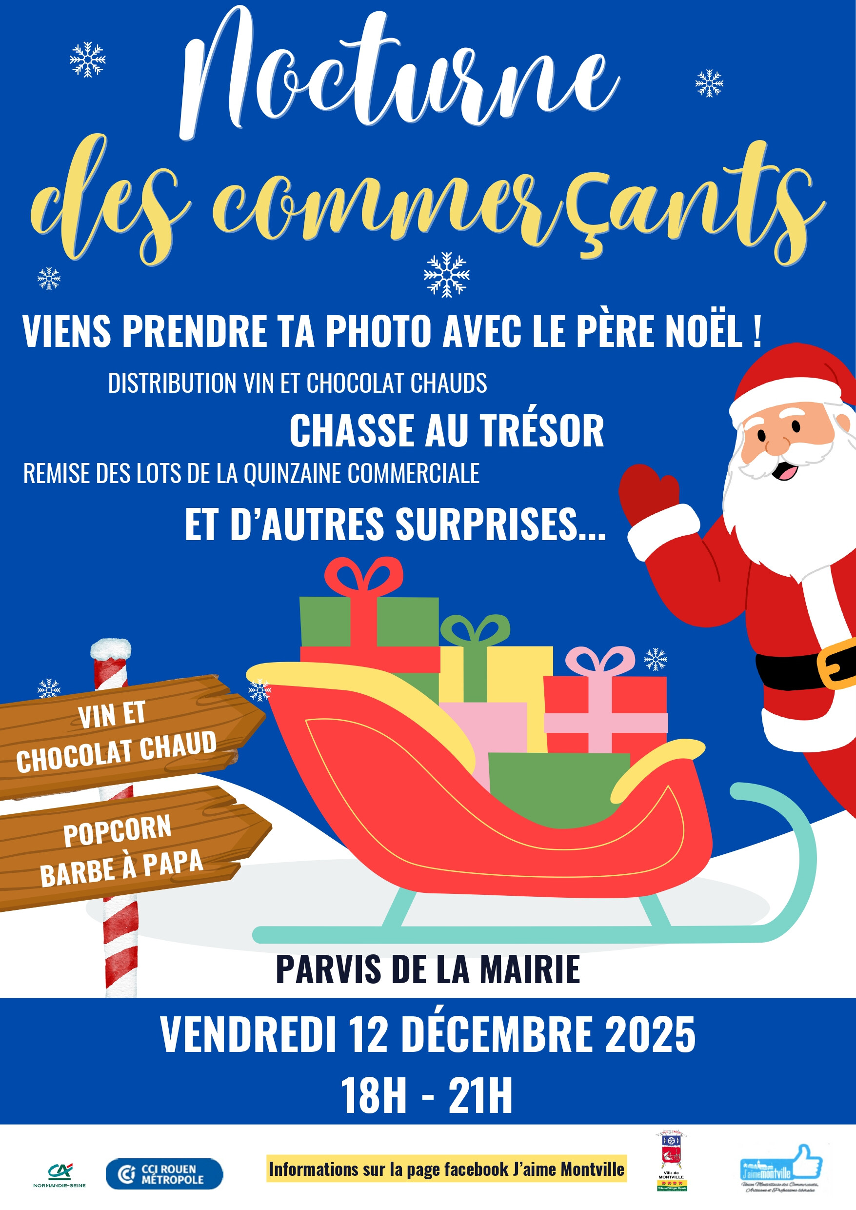 La nocture de Noël des commerçants