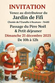 Passage du Père Noël à Roumare