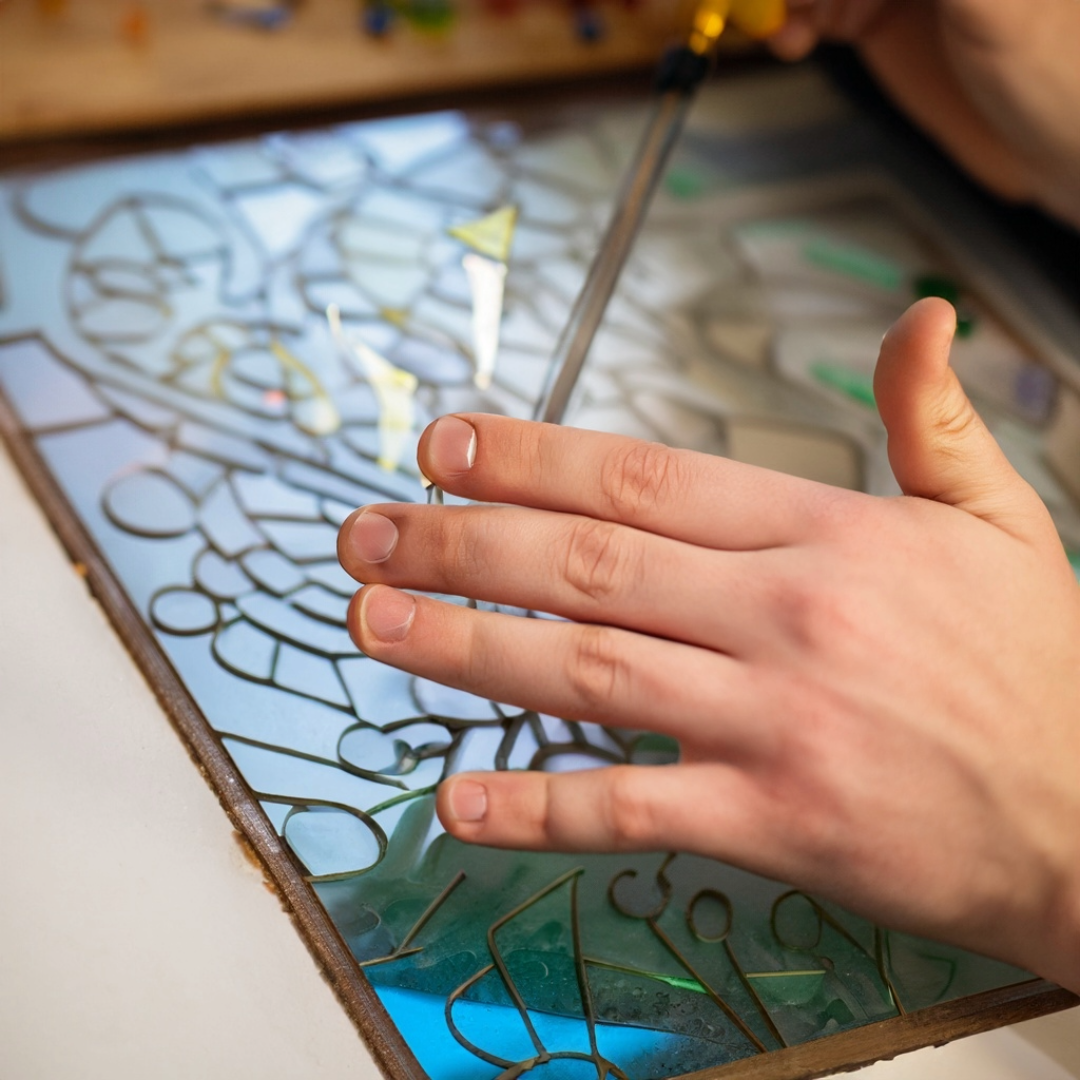 Atelier 6 - 12 ans - Vitrail