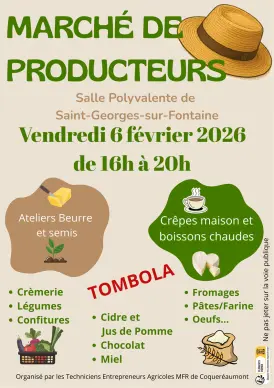 Marché artisanal des producteurs et des créateurs