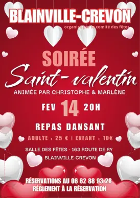 Soirée Saint-Valentin
