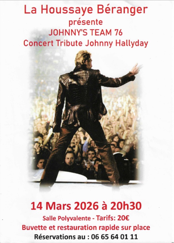 Concert tribute Johnny Hallyday