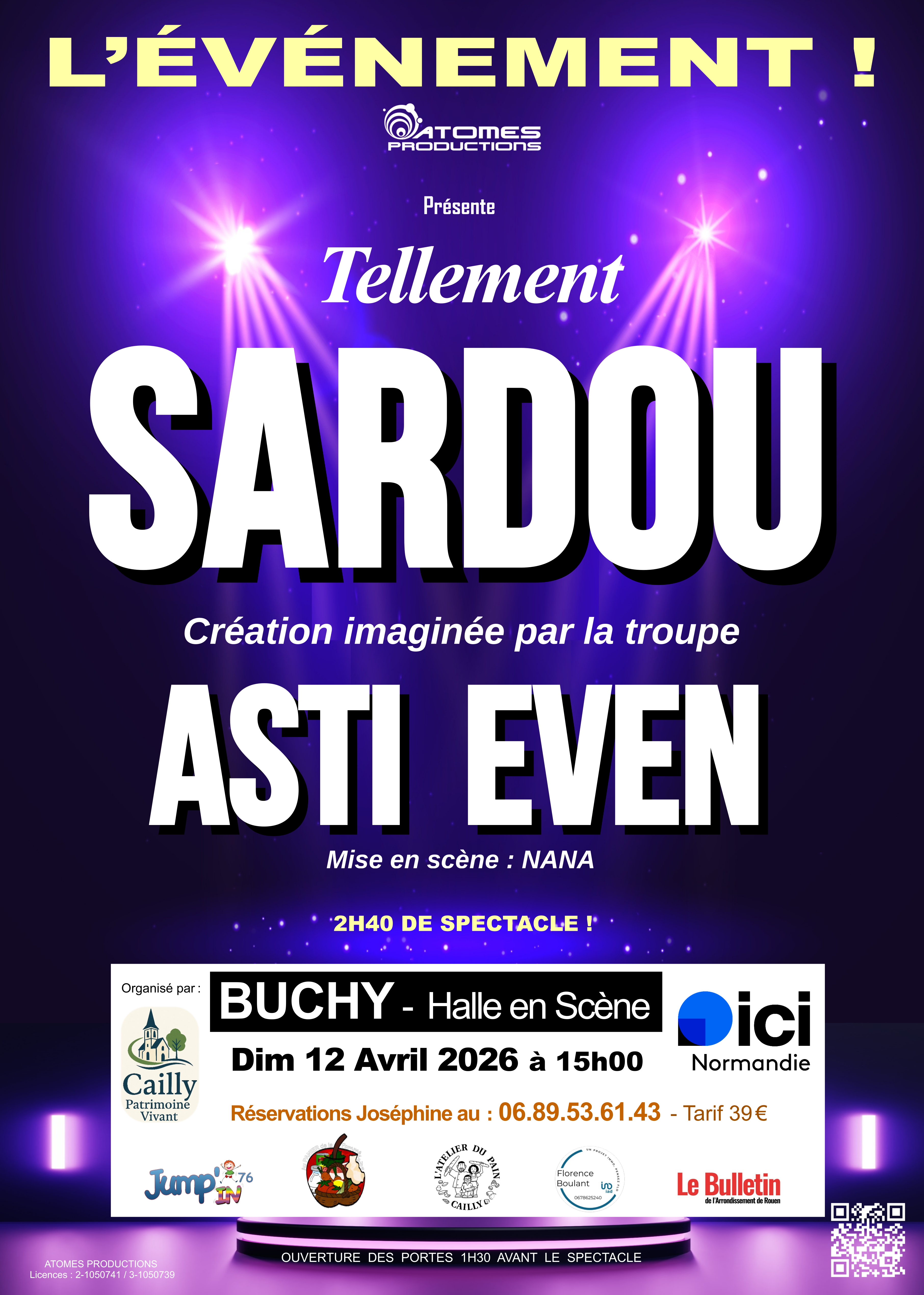 Le spectacle événement: "Tellement… SARDOU"