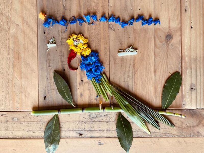 Atelier petite enfance - Land art 