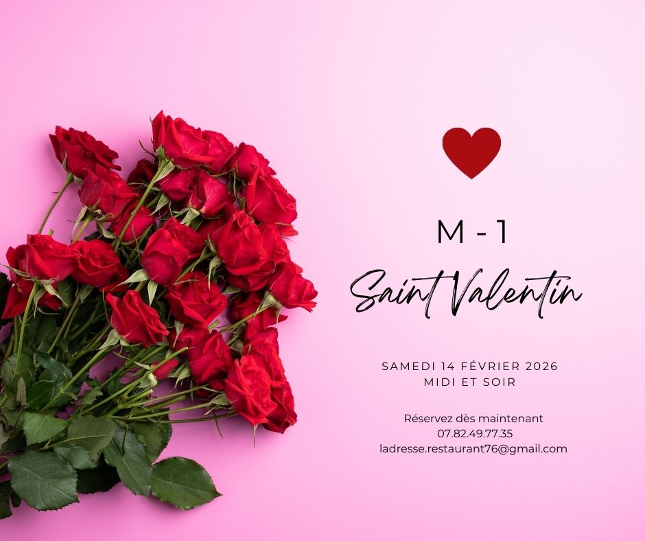 Menu de Saint-Valentin