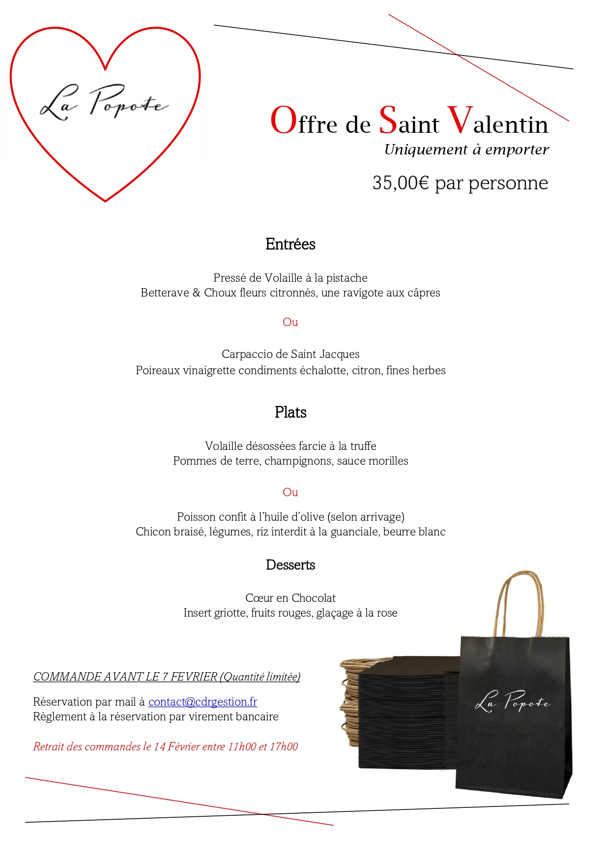 Diner de la Saint-Valentin