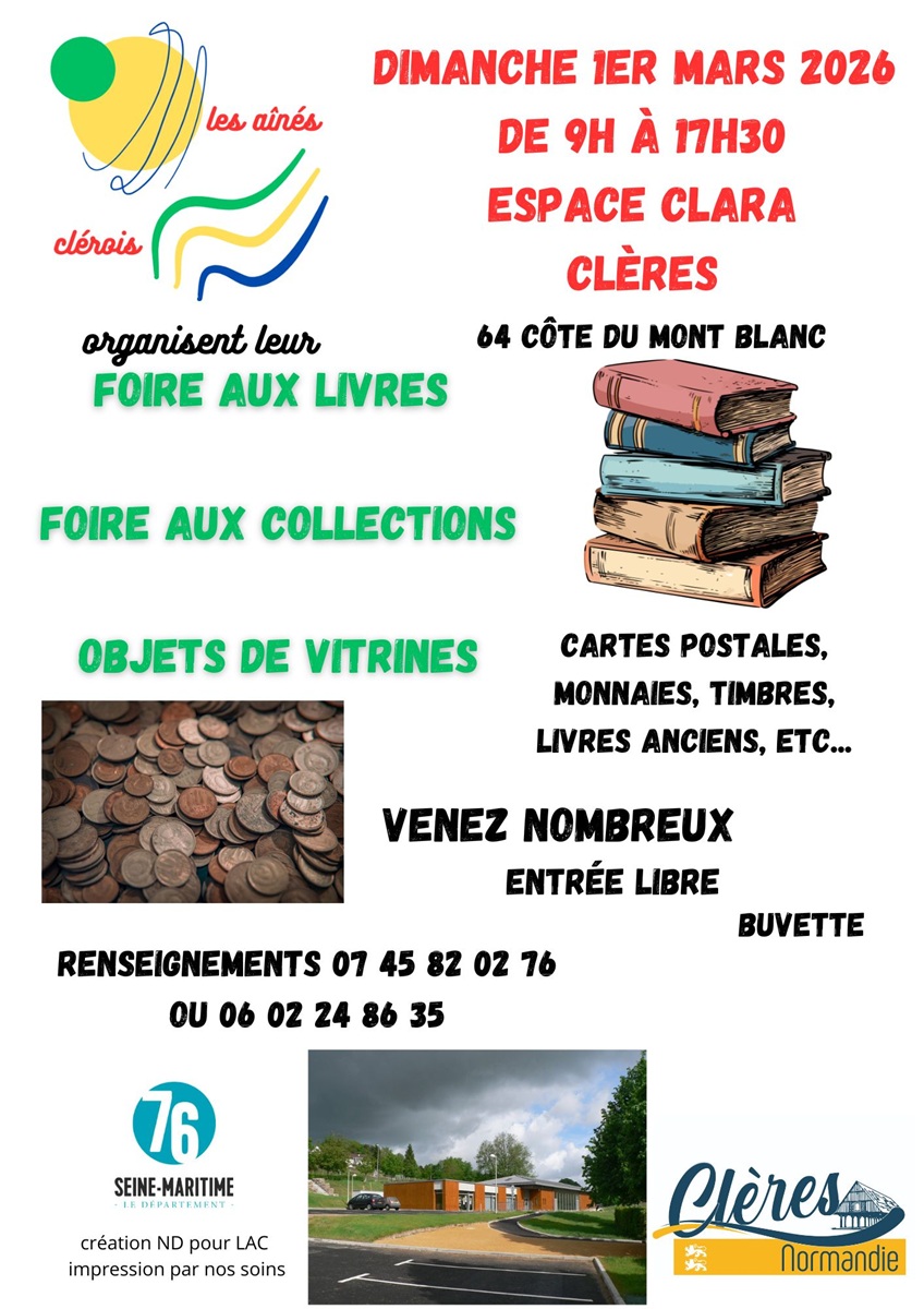 Foire aux livres et aux collections