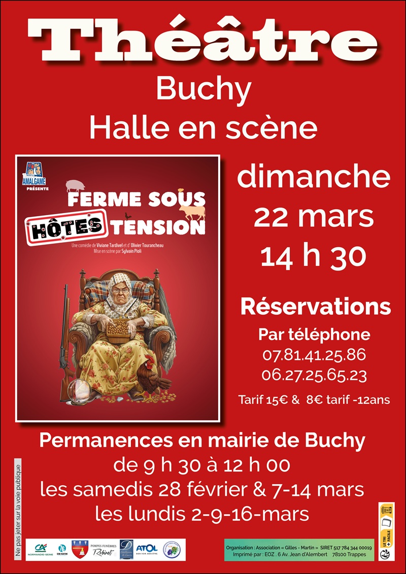 Théâtre "Ferme sous hôtes tension"