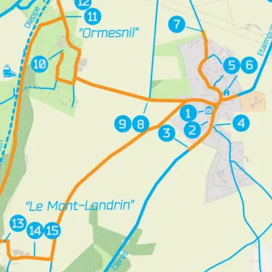 Parcours numérique histoire et patrimoine  -  Frichemesnil