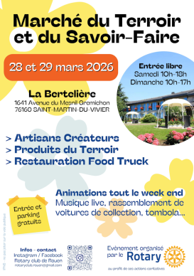 Marché du terroir et du savoir faire