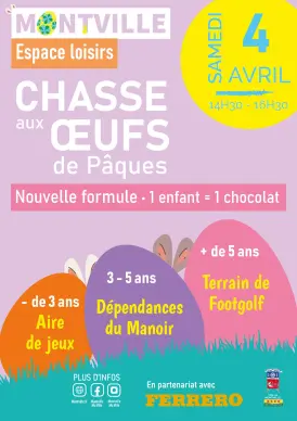 Chasse aux Oeufs de Pâques à Montville
