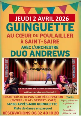 Guinguette : Duo Andrews