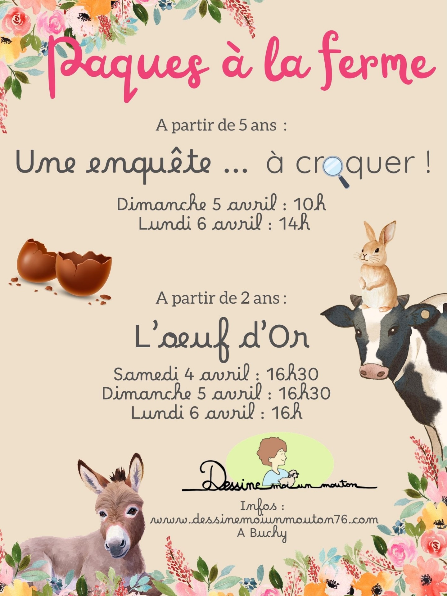 Pâques à la Ferme : L'Oeuf d'Or