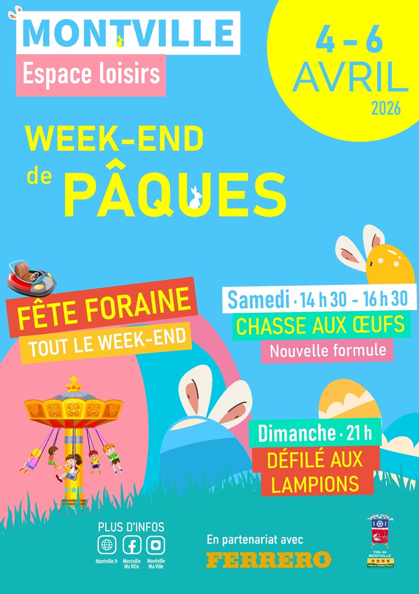 Week-end de Pâques : fête foraine, chasse aux œufs et défilé aux lampions