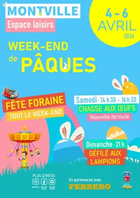 Week-end de Pâques : fête foraine, chasse aux œufs et défilé aux lampions