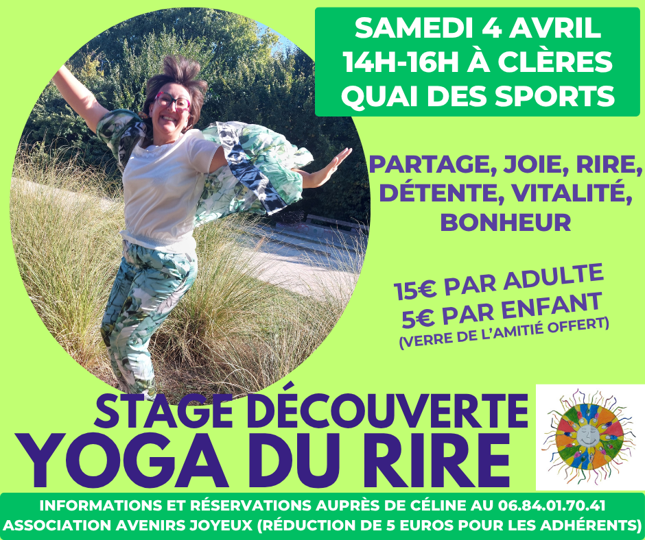 Stage découverte du Yoga du rire