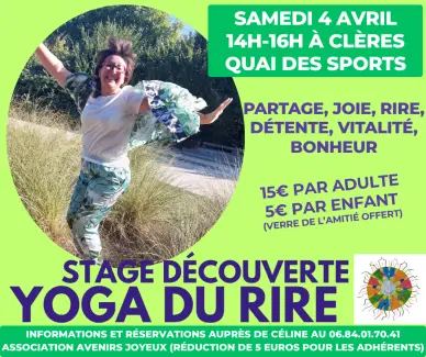 Stage découverte du Yoga du rire