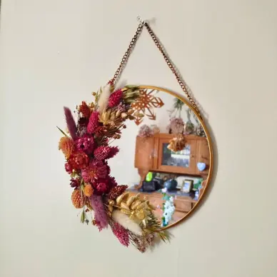 Atelier petit miroir rond