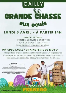 Grande Chasse aux Œufs à CAILLY
