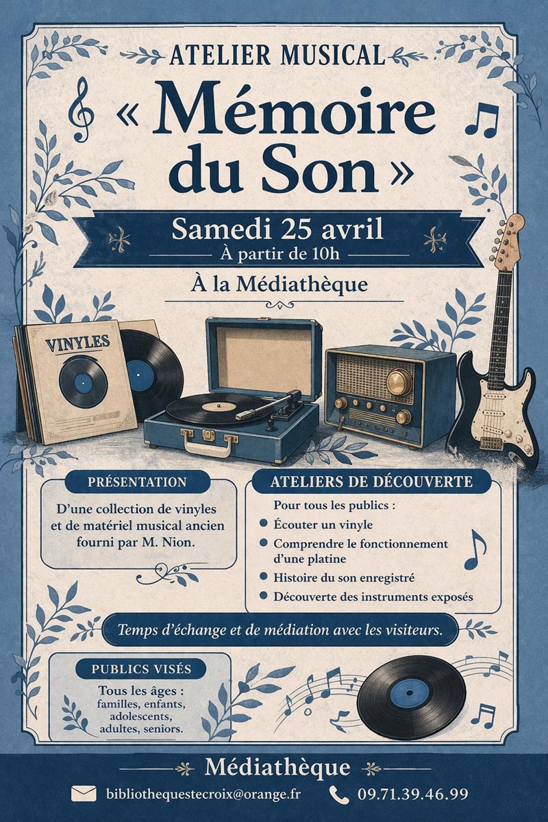Atelier musical “Mémoire du Son”
