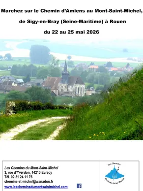 Marchez sur le Chemin d’Amiens, de Sigy-en-Bray à Rouen