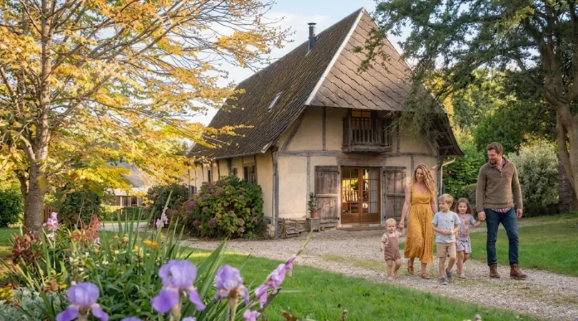 Summer holidays: our accommodations for family stays in Normandy.