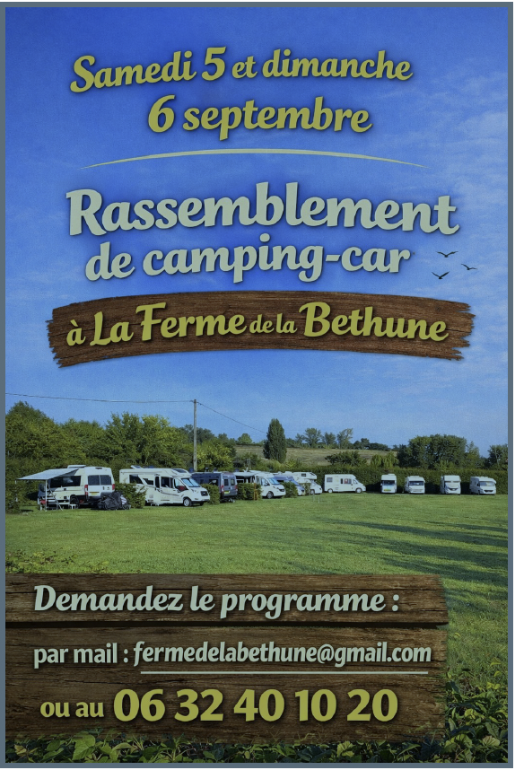 Rassemblement de camping-car
