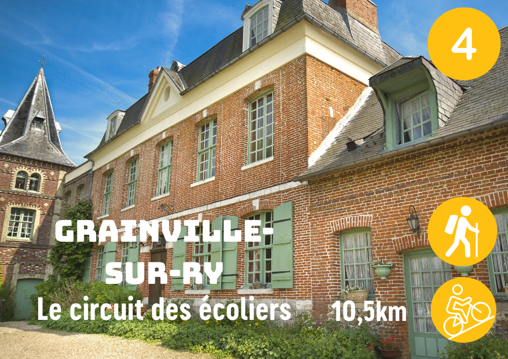 Grainville sur Ry_Le chemin des écoliers
