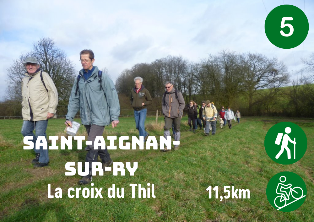 Saint-Aignan-sur-Ry_La croix du thil
