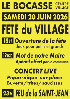 Fête du village et de la musique