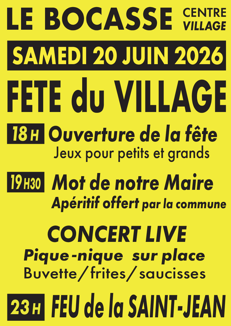 Fête du village et de la musique