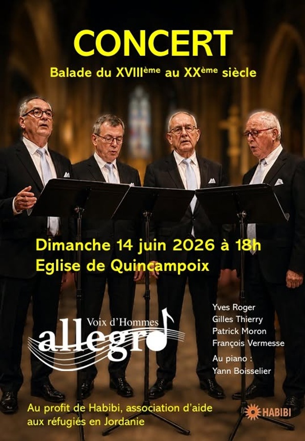Concert annuel - Balade du XVIIIème au XXème siècle