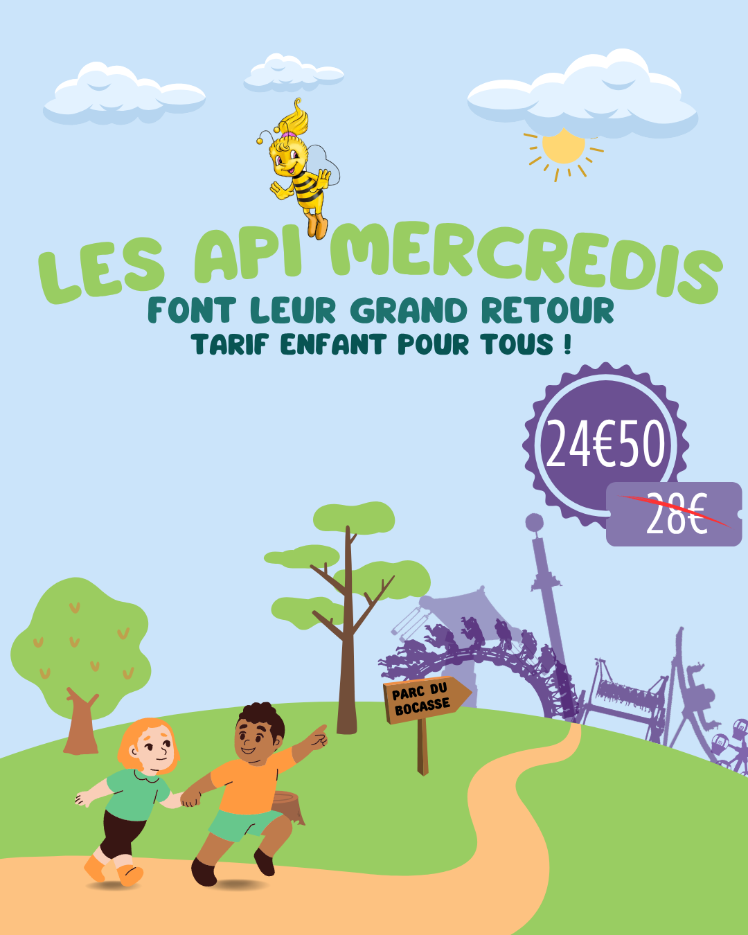 Api'Mercredis au Parc du Bocasse